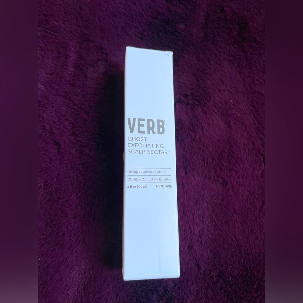 Verb Gentle Exfoliating Ghost Scalp Nectar Serum with AHAs and BHAs - Brand New